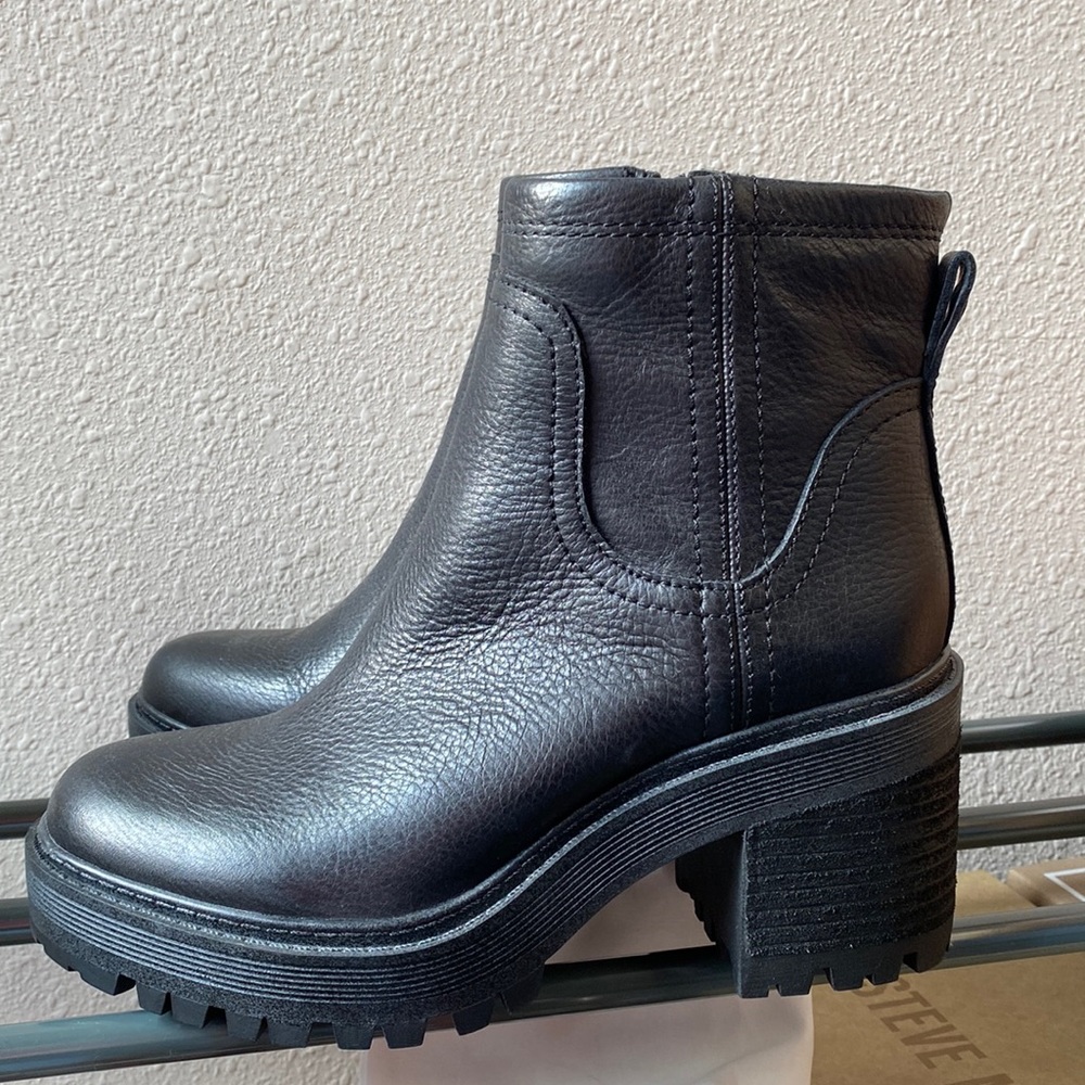 Black ankle boots